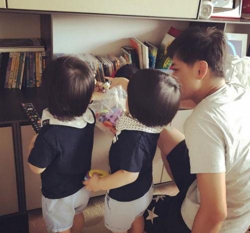 林志颖三个孩子照片,亲子同框温馨满满”